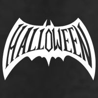 Halloween Man Bat Logo 7 Panel Mesh Trucker Snapback Hat