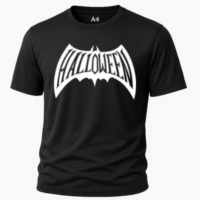 Halloween Man Bat Logo Cooling Performance Crew T-Shirt