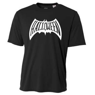 Halloween Man Bat Logo Cooling Performance Crew T-Shirt