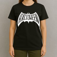 Halloween Man Bat Logo T-Shirt