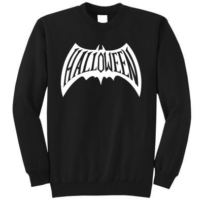 Halloween Man Bat Logo Tall Sweatshirt