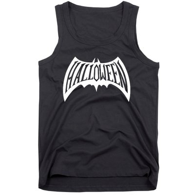 Halloween Man Bat Logo Tank Top