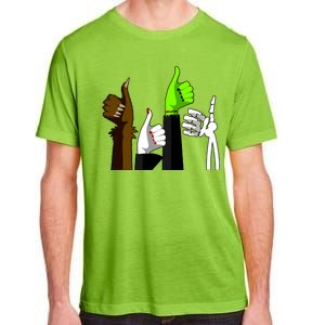 Halloween Monsters Thumps Up Adult ChromaSoft Performance T-Shirt