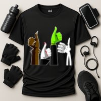 Halloween Monsters Thumps Up Cooling Performance Crew T-Shirt