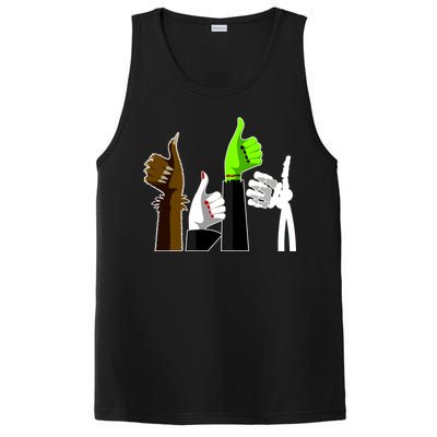 Halloween Monsters Thumps Up PosiCharge Competitor Tank