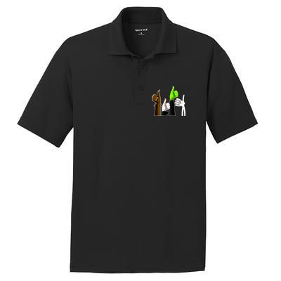 Halloween Monsters Thumps Up PosiCharge RacerMesh Polo