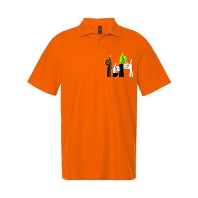 Halloween Monsters Thumps Up Softstyle Adult Sport Polo