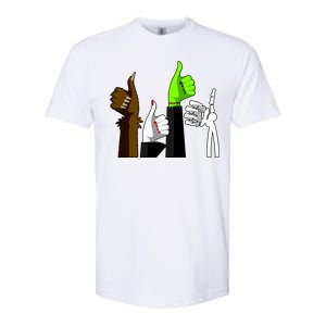 Halloween Monsters Thumps Up Softstyle® CVC T-Shirt