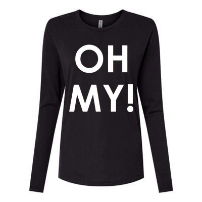 Halloween Oh My! Costume Womens Cotton Relaxed Long Sleeve T-Shirt