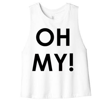 Halloween Oh My! Costume Women's Racerback Cropped Tank