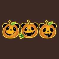 Halloween Panda Pumpkins Cooling Performance Crew T-Shirt