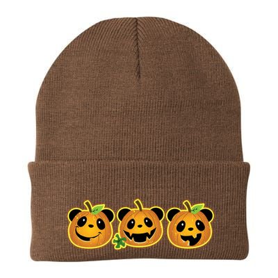 Halloween Panda Pumpkins Beanie