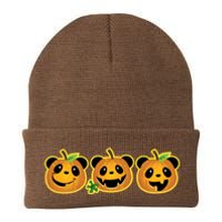 Halloween Panda Pumpkins Knit Cap Winter Beanie