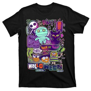 Halloween Party Doodles T-Shirt