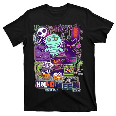 Halloween Party Doodles T-Shirt