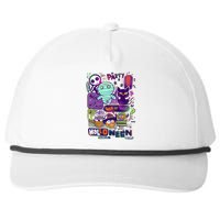 Halloween Party Doodles Snapback Five-Panel Rope Hat