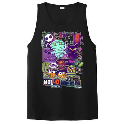 Halloween Party Doodles PosiCharge Competitor Tank