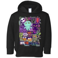 Halloween Party Doodles Toddler Hoodie