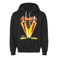 Halloween Party Tuxedo Tux Garment-Dyed Fleece Hoodie