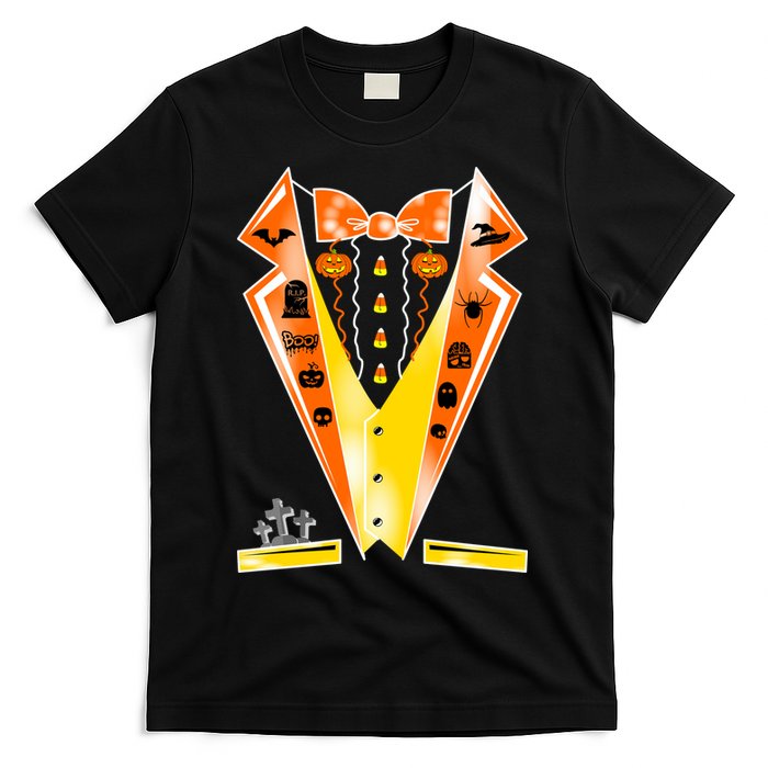 Halloween Party Tuxedo Tux T-Shirt