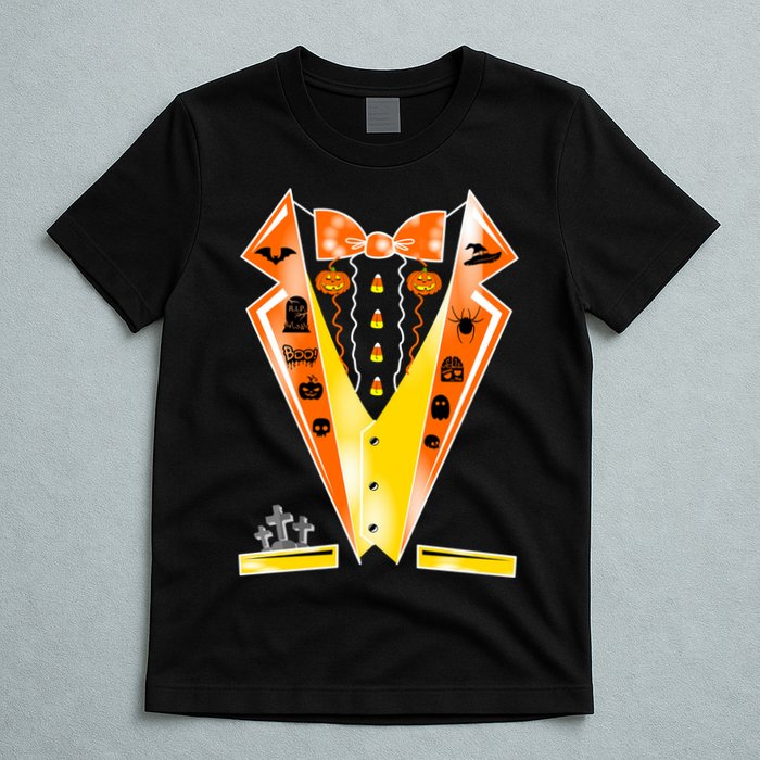 Halloween Party Tuxedo Tux T-Shirt