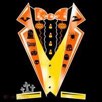 Halloween Party Tuxedo Tux Tall T-Shirt