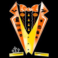 Halloween Party Tuxedo Tux Impact Tech Backpack