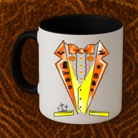 Halloween Party Tuxedo Tux Mug