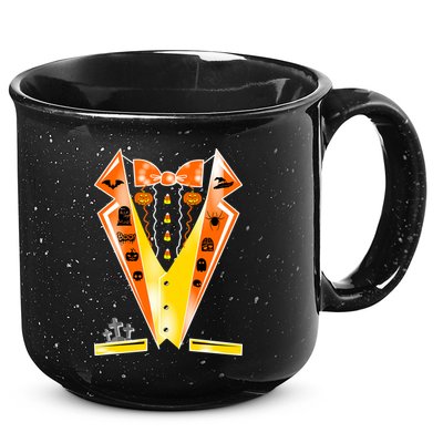 Halloween Party Tuxedo Tux 15oz Campfire Ceramic Mug