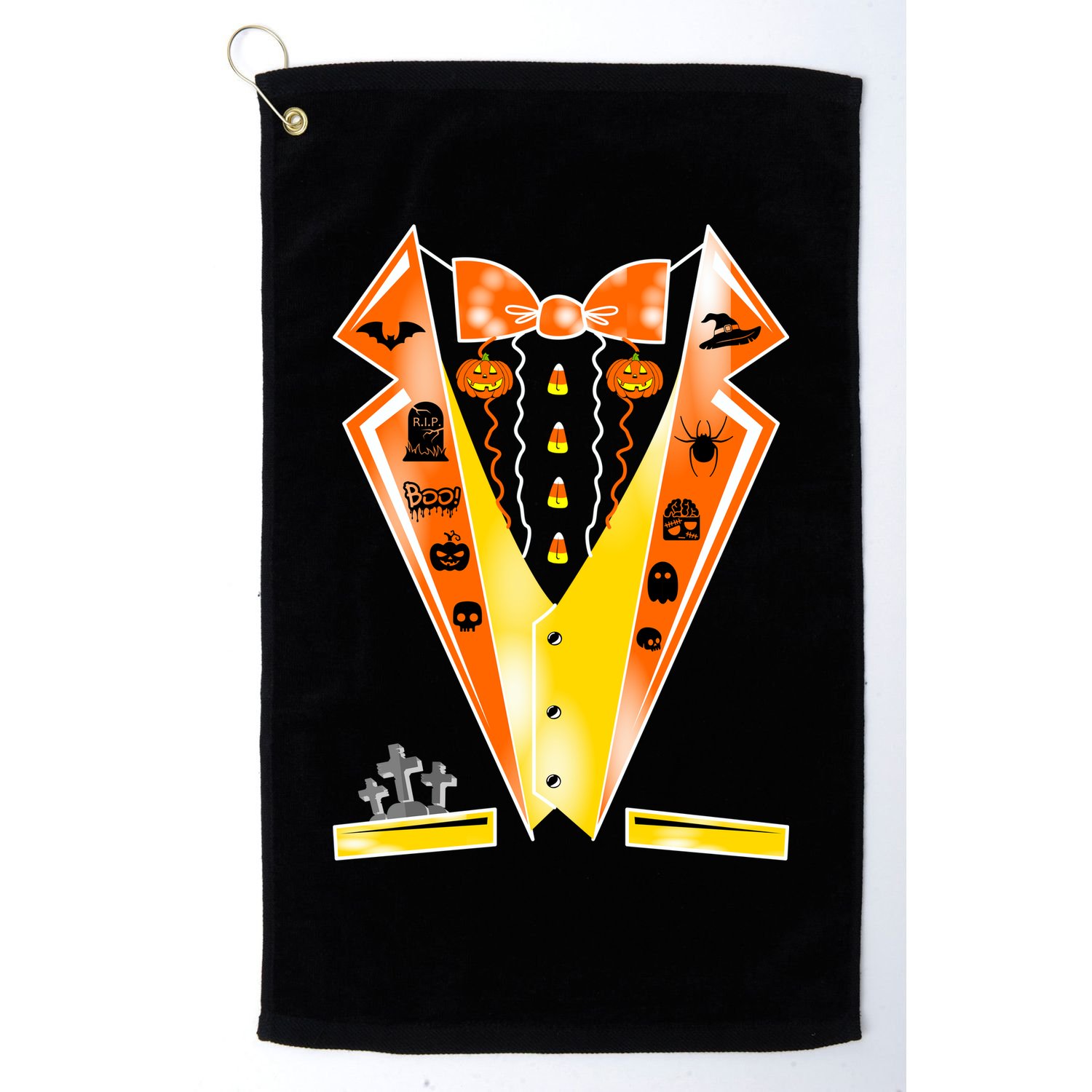 Halloween Party Tuxedo Tux Golf Towel
