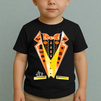 Halloween Party Tuxedo Tux Toddler T-Shirt