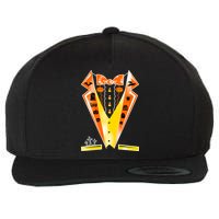 Halloween Party Tuxedo Tux Wool Snapback Cap
