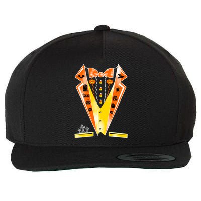 Halloween Party Tuxedo Tux Wool Snapback Cap