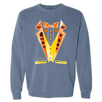 Halloween Party Tuxedo Tux Garment-Dyed Sweatshirt