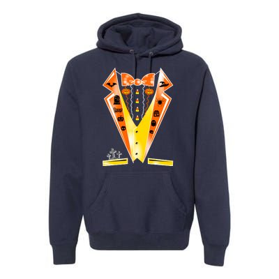 Halloween Party Tuxedo Tux Premium Hoodie