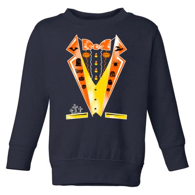 Halloween Party Tuxedo Tux Toddler Sweatshirt