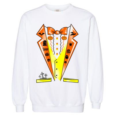 Halloween Party Tuxedo Tux Garment-Dyed Sweatshirt