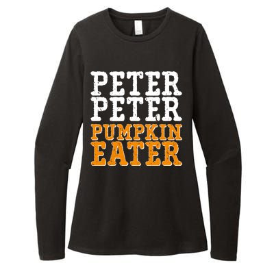 Halloween Peter Peter Pumpkin Eater Womens CVC Long Sleeve Shirt