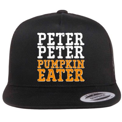 Halloween Peter Peter Pumpkin Eater Flatbill Hat