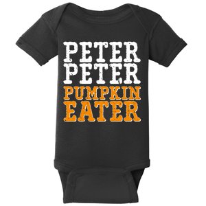 Halloween Peter Peter Pumpkin Eater Baby Bodysuit