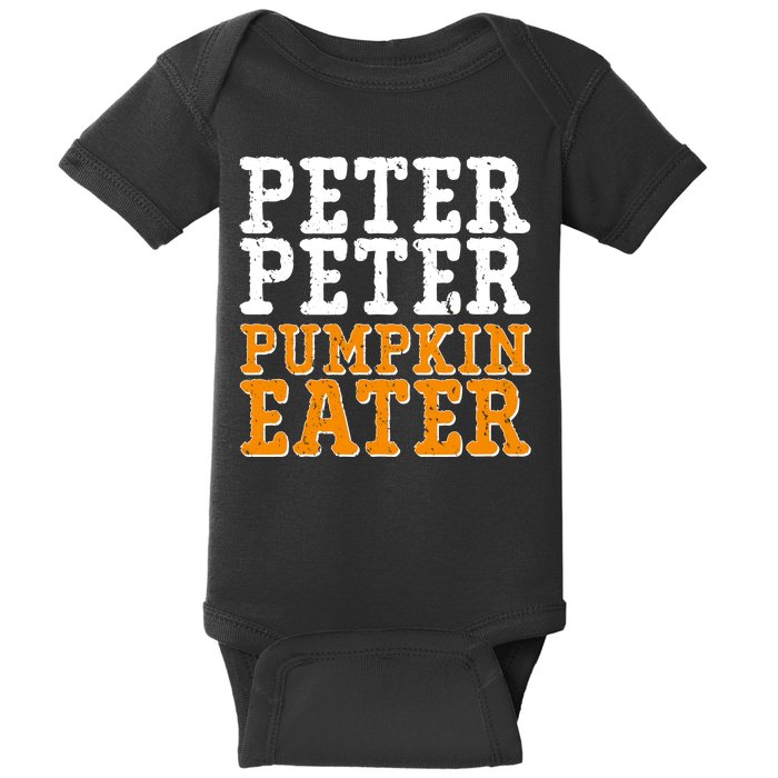 Halloween Peter Peter Pumpkin Eater Baby Bodysuit