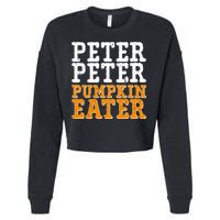 Halloween Peter Peter Pumpkin Eater Cropped Pullover Crew