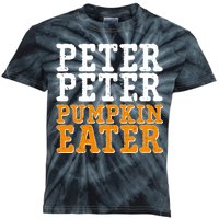 Halloween Peter Peter Pumpkin Eater Kids Tie-Dye T-Shirt