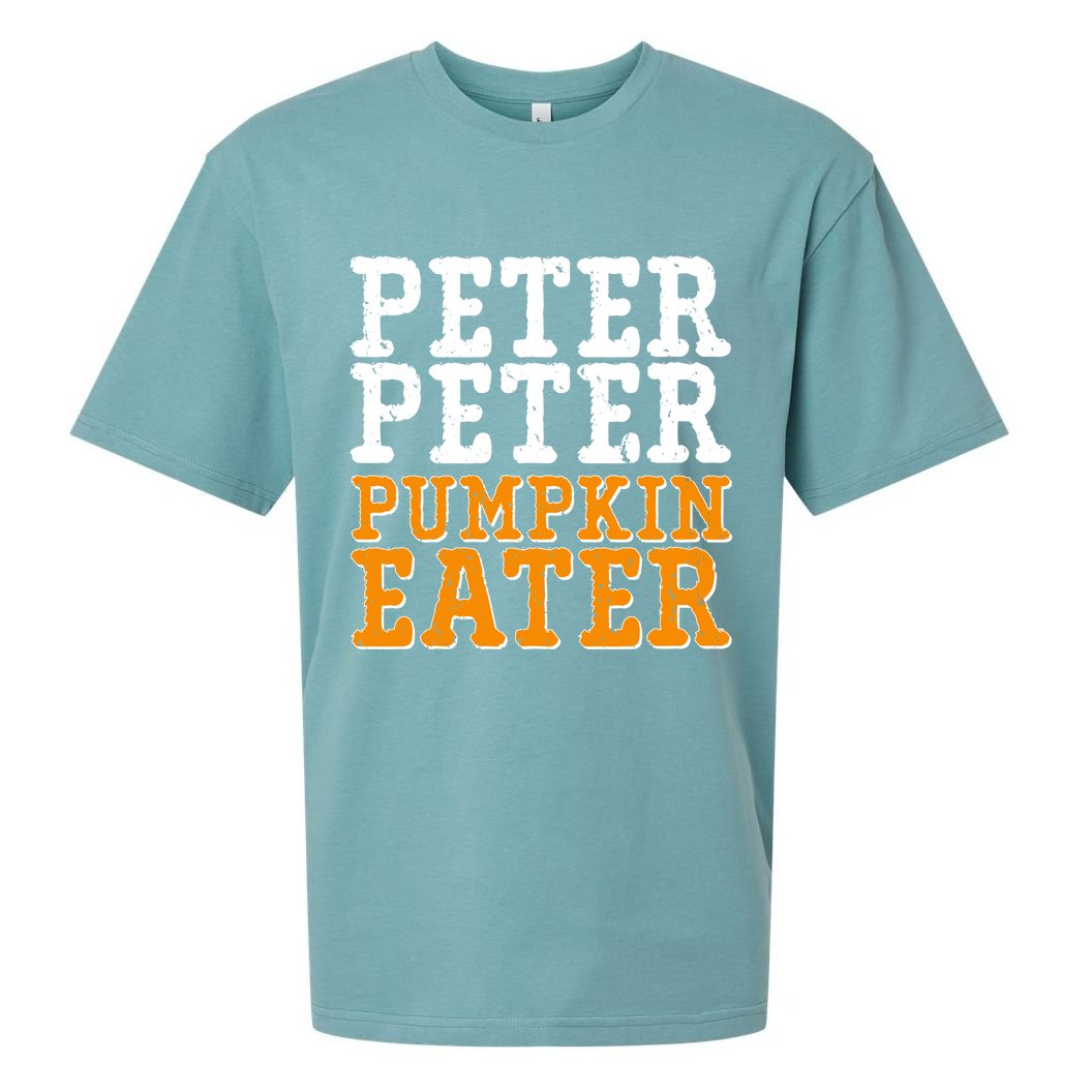 Halloween Peter Peter Pumpkin Eater Sueded Cloud Jersey T-Shirt