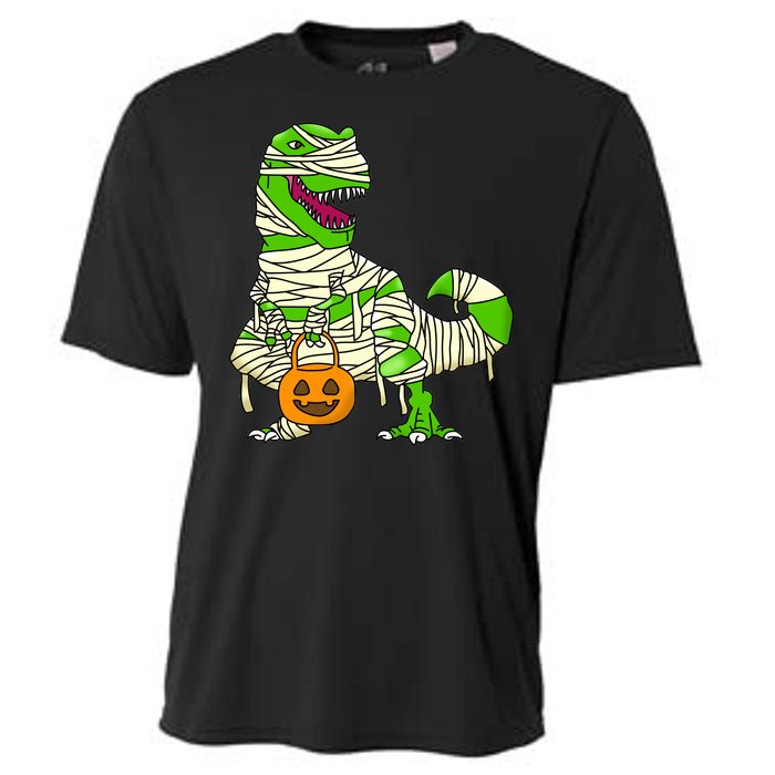 Halloween Pumpkin Dinosaur Cooling Performance Crew T-Shirt