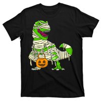 Halloween Pumpkin Dinosaur T-Shirt