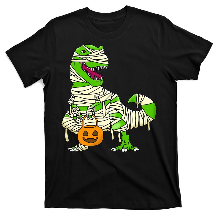 Halloween Pumpkin Dinosaur T-Shirt