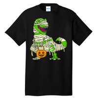 Halloween Pumpkin Dinosaur Tall T-Shirt