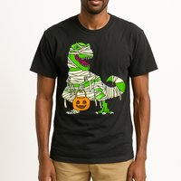 Halloween Pumpkin Dinosaur Tall T-Shirt