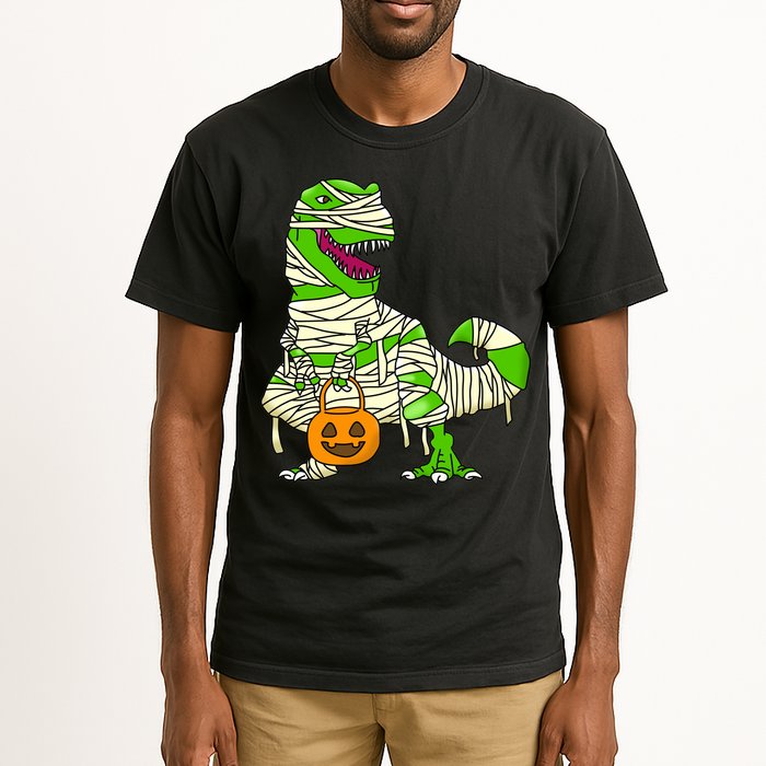 Halloween Pumpkin Dinosaur Tall T-Shirt